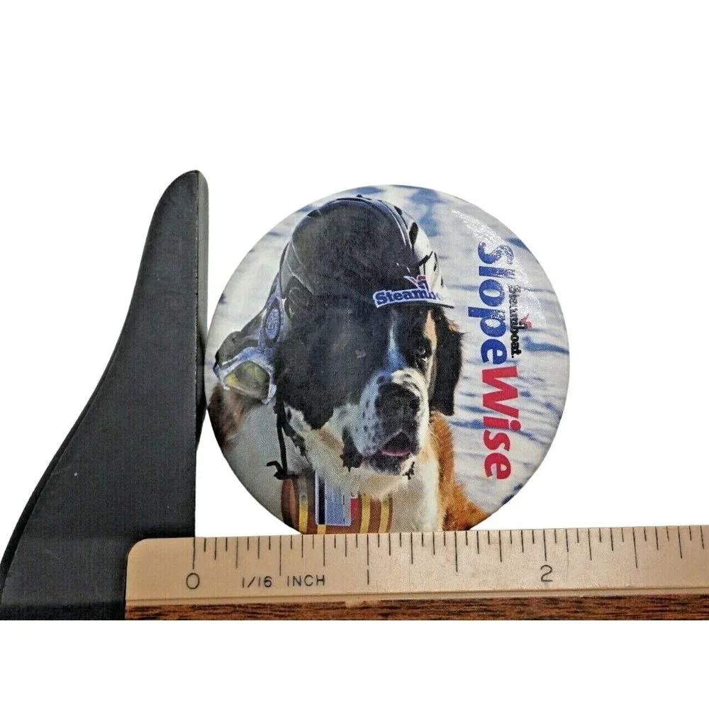 Slopewise St Bernard Pin Steamboat Springs Ski Patrol Safety Campaign
